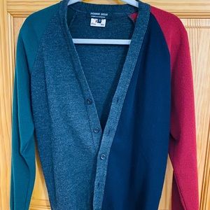Colorblock Commes Des Garcon Cashmere Sweater